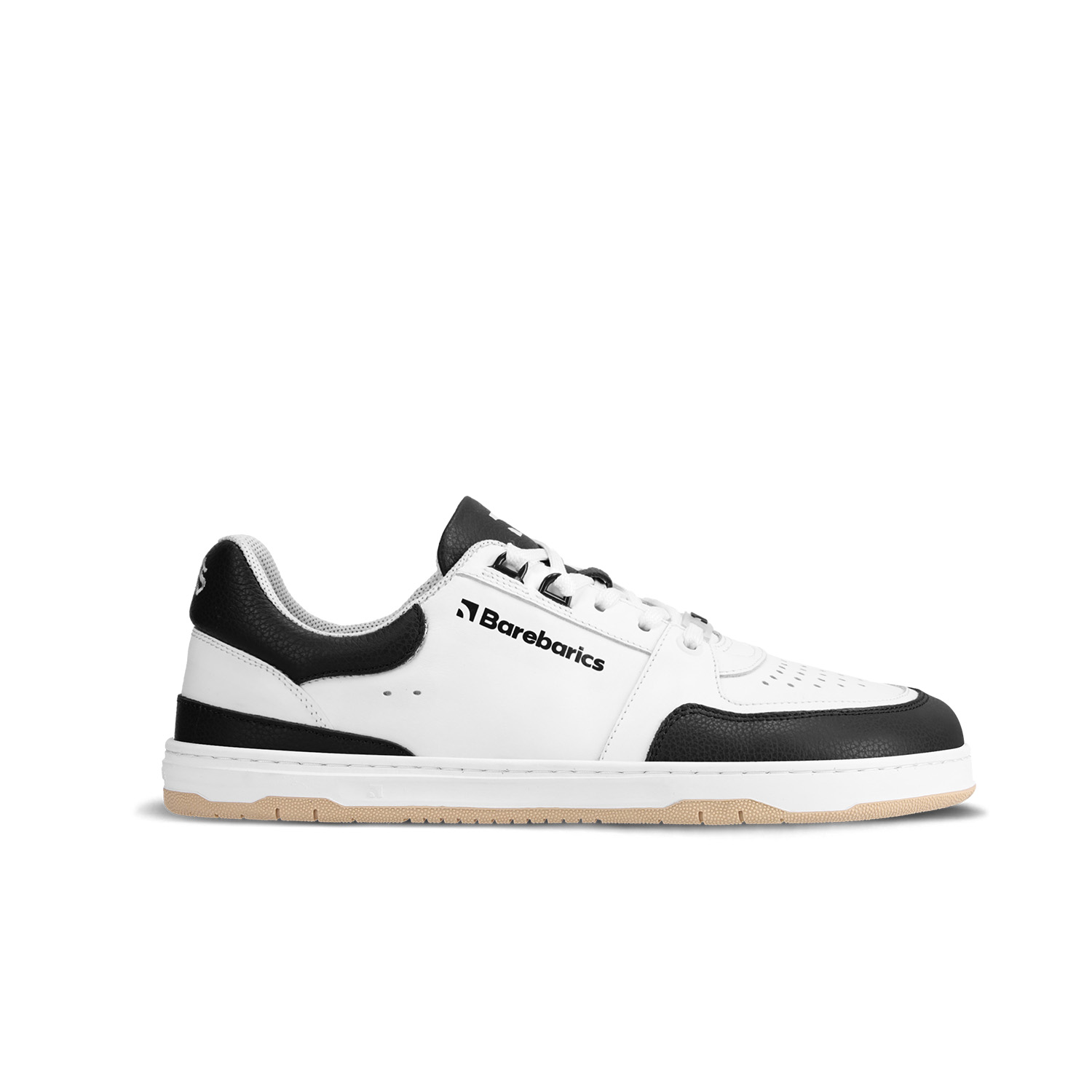 Barefoot Sneakers Barebarics Wave - White & Black.
La tomaia è di pelle nappa liscia di qualità.
Attributi Barefoot
Forma anatomica – le sneakers rispettano la forma dei piedi.
Più informazioni:
calzatura da cittàdesign urbano modernoprogettate e prodotte a mano in UE da materiali locali e sostenibiliottima resistenza e costanza dei colori dei materialitecnologia Dermodry Coolmax® per un continuo drenaggio dell’umiditàdisponibili nelle taglie: 36-47 (secondo le misure europee)EAN/SKU: %eanorsku%