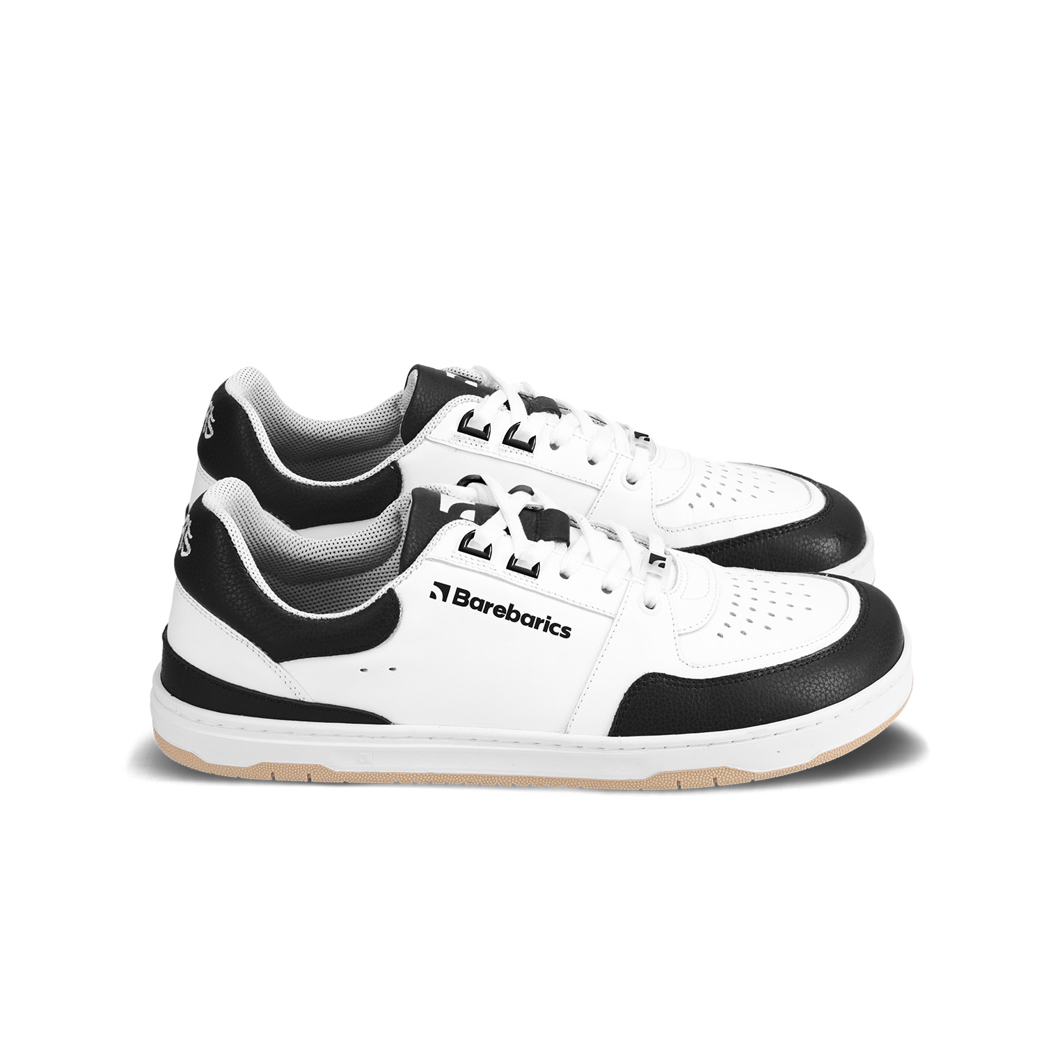 Barefoot Sneakers Barebarics Wave - White & Black.
La tomaia è di pelle nappa liscia di qualità.
Attributi Barefoot
Forma anatomica – le sneakers rispettano la forma dei piedi.
Più informazioni:
calzatura da cittàdesign urbano modernoprogettate e prodotte a mano in UE da materiali locali e sostenibiliottima resistenza e costanza dei colori dei materialitecnologia Dermodry Coolmax® per un continuo drenaggio dell’umiditàdisponibili nelle taglie: 36-47 (secondo le misure europee)EAN/SKU: %eanorsku%