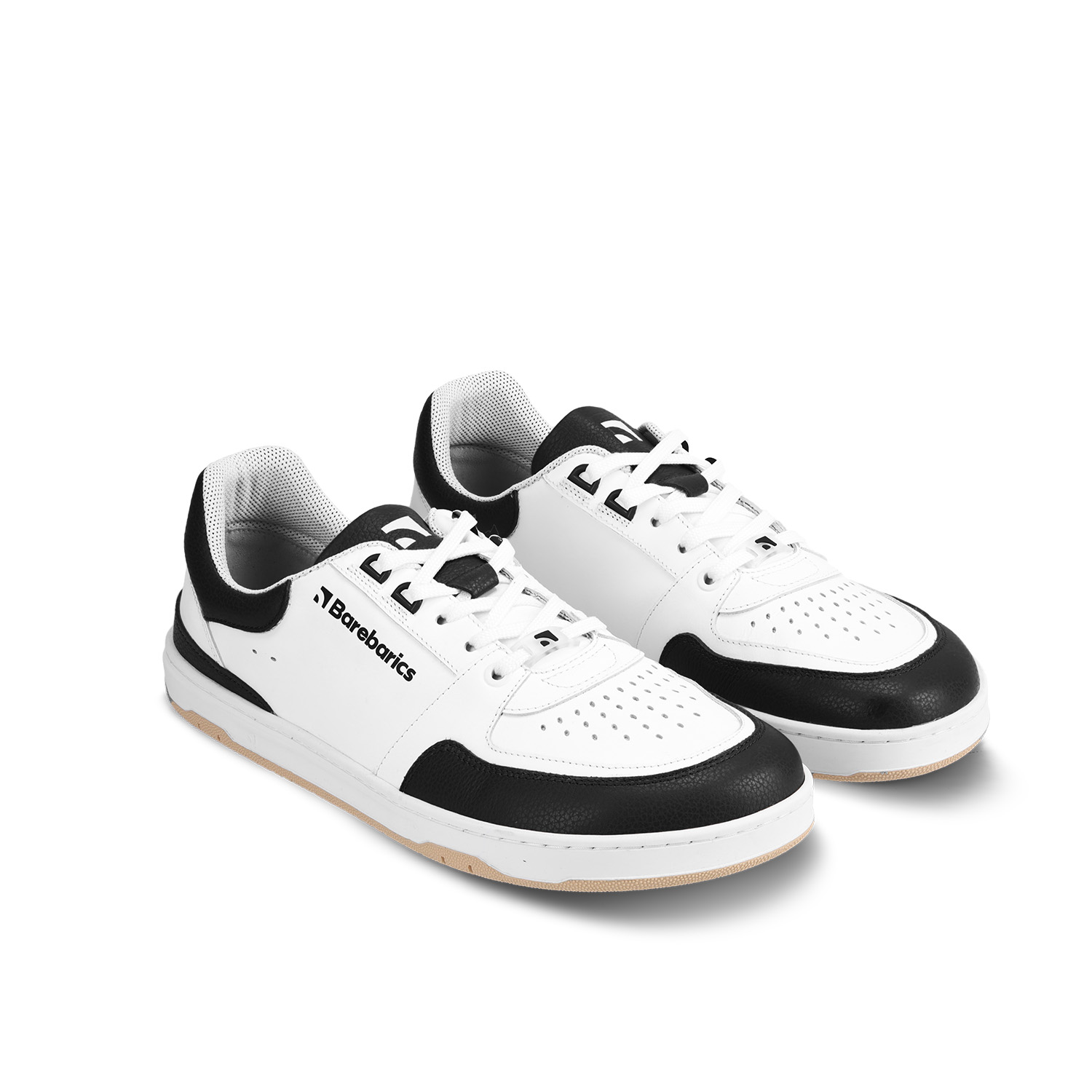 Barefoot Sneakers Barebarics Wave - White & Black.
La tomaia è di pelle nappa liscia di qualità.
Attributi Barefoot
Forma anatomica – le sneakers rispettano la forma dei piedi.
Più informazioni:
calzatura da cittàdesign urbano modernoprogettate e prodotte a mano in UE da materiali locali e sostenibiliottima resistenza e costanza dei colori dei materialitecnologia Dermodry Coolmax® per un continuo drenaggio dell’umiditàdisponibili nelle taglie: 36-47 (secondo le misure europee)EAN/SKU: %eanorsku%