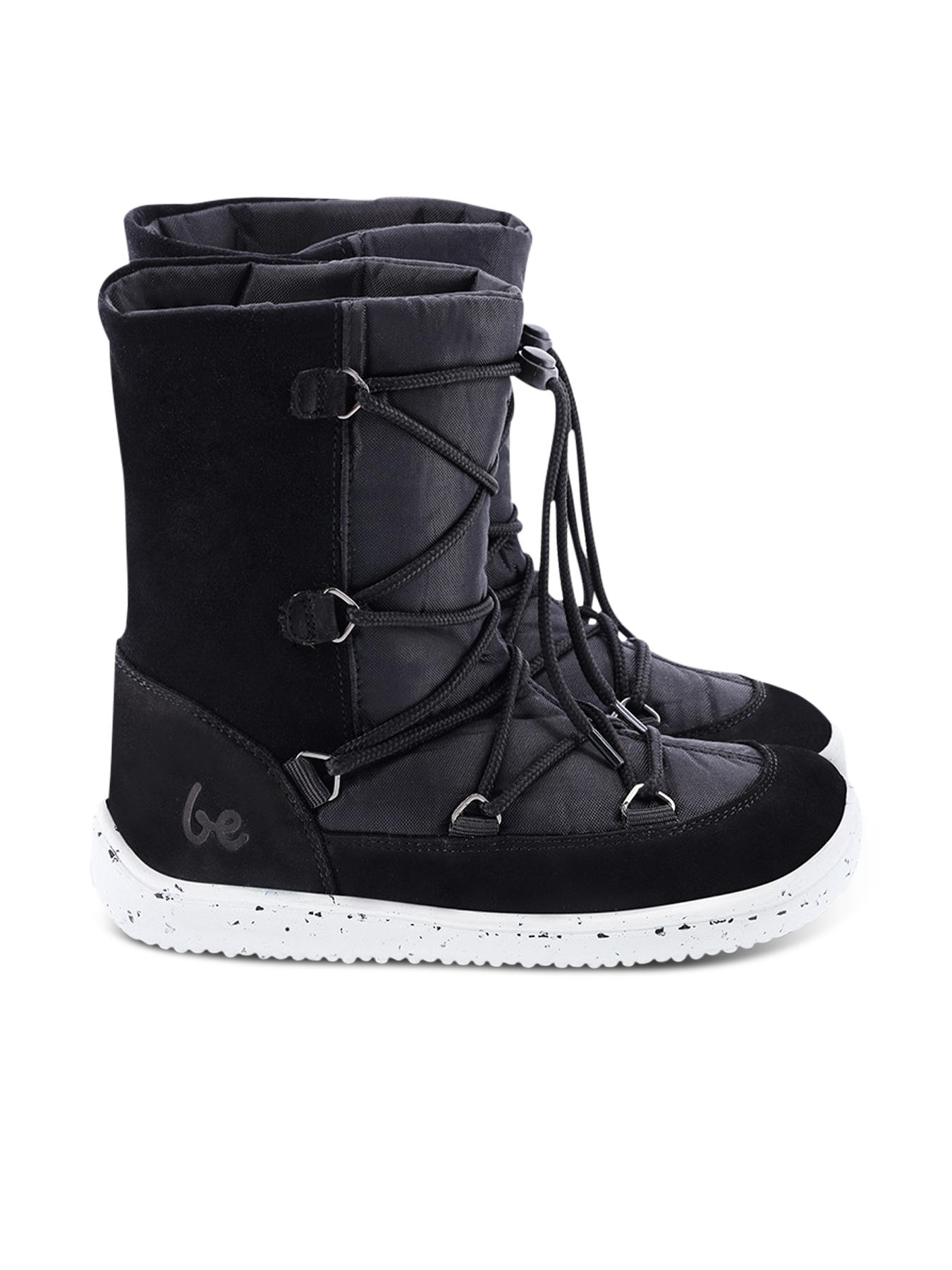 Barefoot bambini scarpe invernali Be Lenka Snowfox Kids 2.0 - Black.