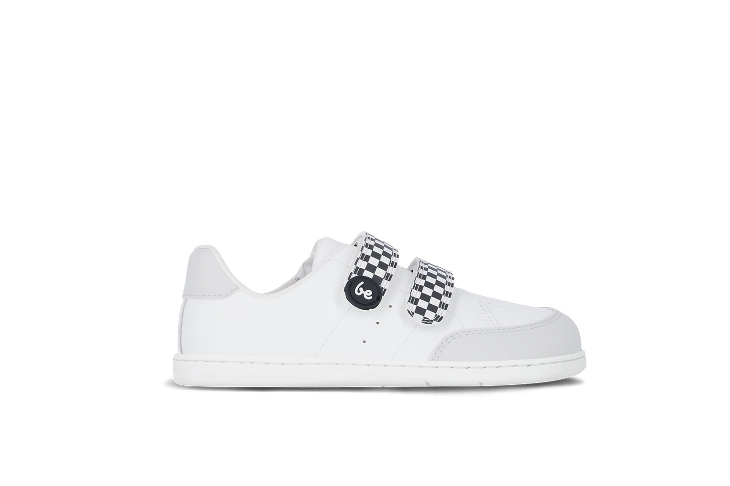 Barefoot scarpe sportive bambini Be Lenka Energise Preschool - White & Checkerboard